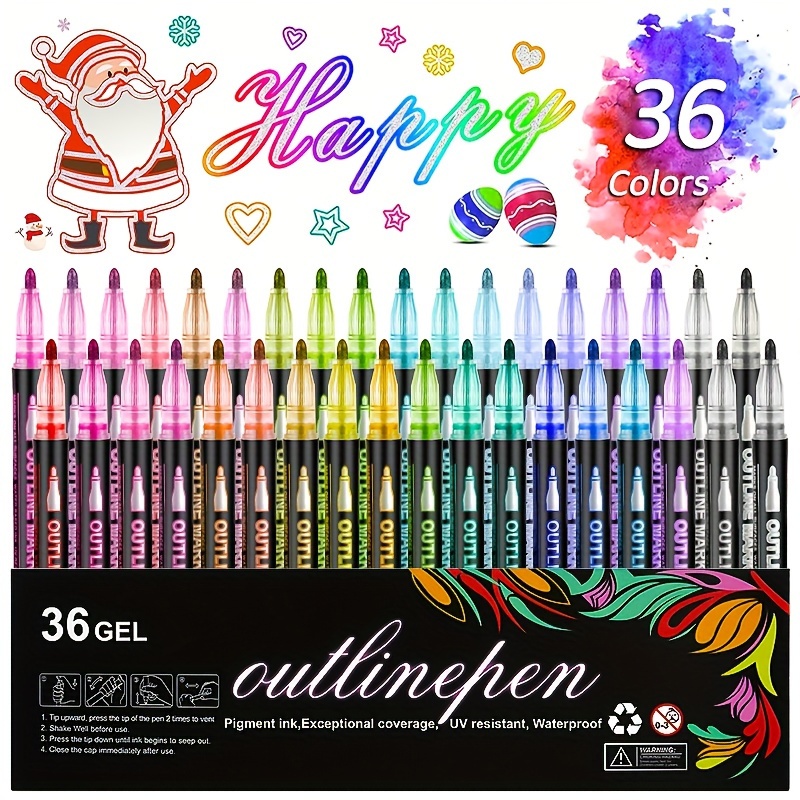 Glow In The Dark Markers - Free Returns Within 90 Days - Temu Germany