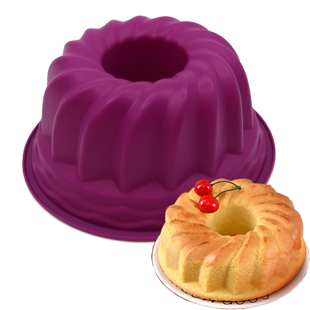 Crown and Diamond Shaped Silicone Bundt Cake Mold Pound Cake Baking Tools  Bread Bakeware Fluted Design Toast Moulds Loaf Pan - AliExpress