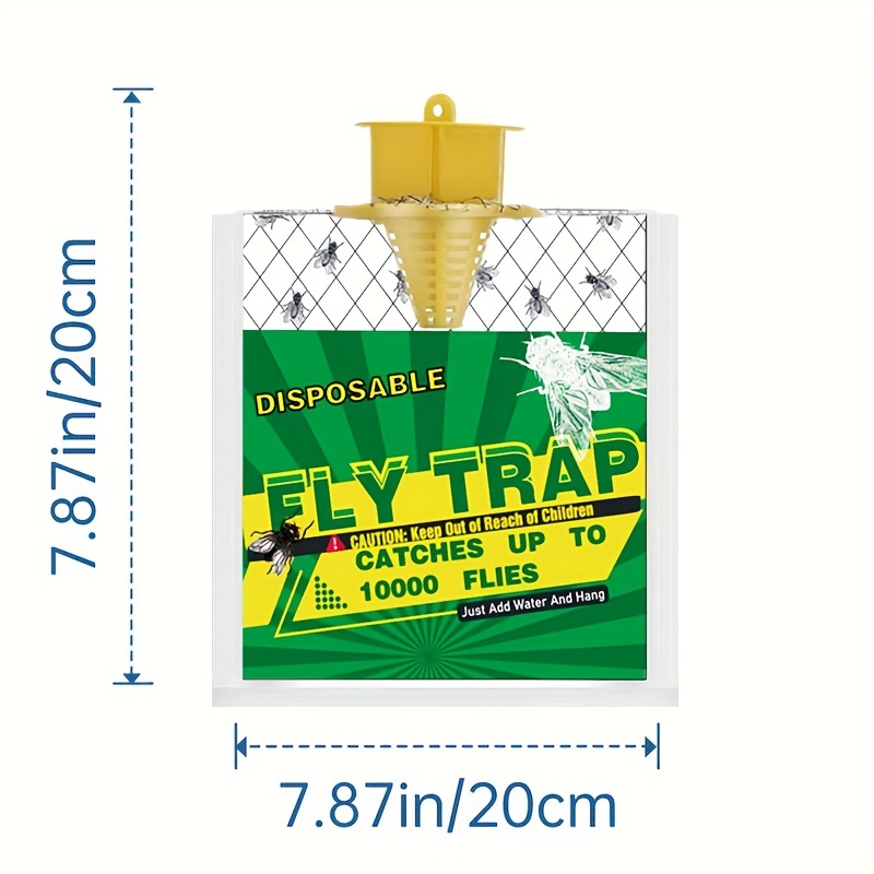 Rescue! Outdoor Disposable Hanging Fly Trap, 1 Trap