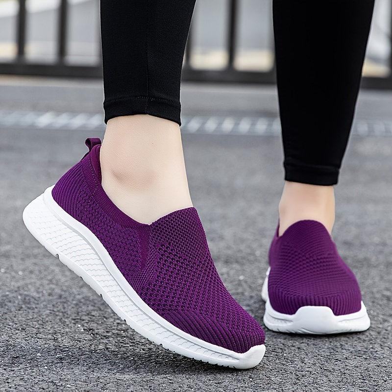 Purple on sale slip on