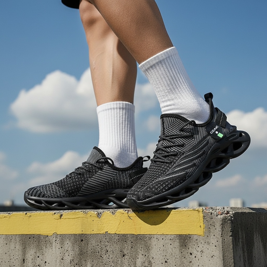 Men's Plus Size Wide Toe Casual Athletic Shoes