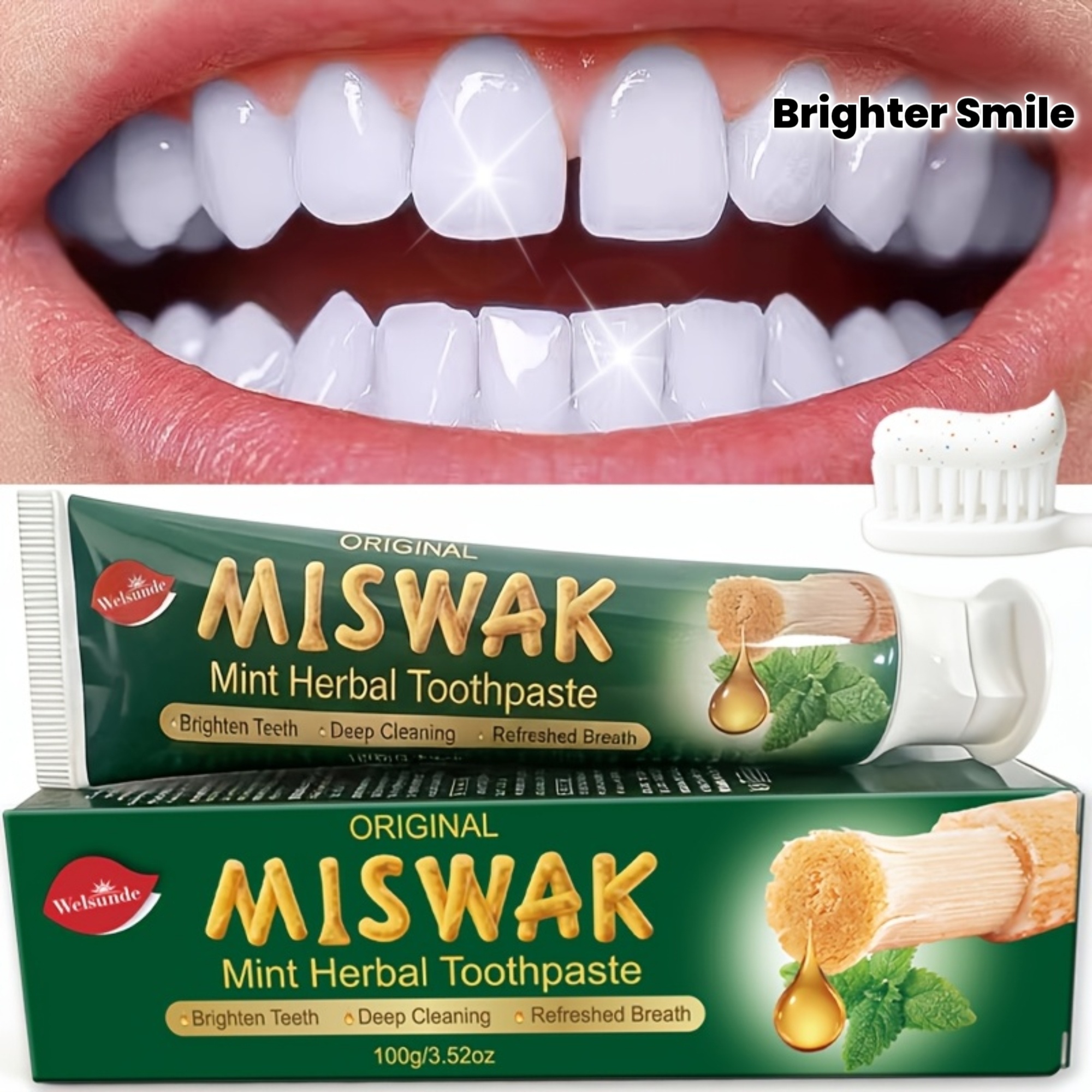 Miswak Stick Hydroxyapatite Toothpaste