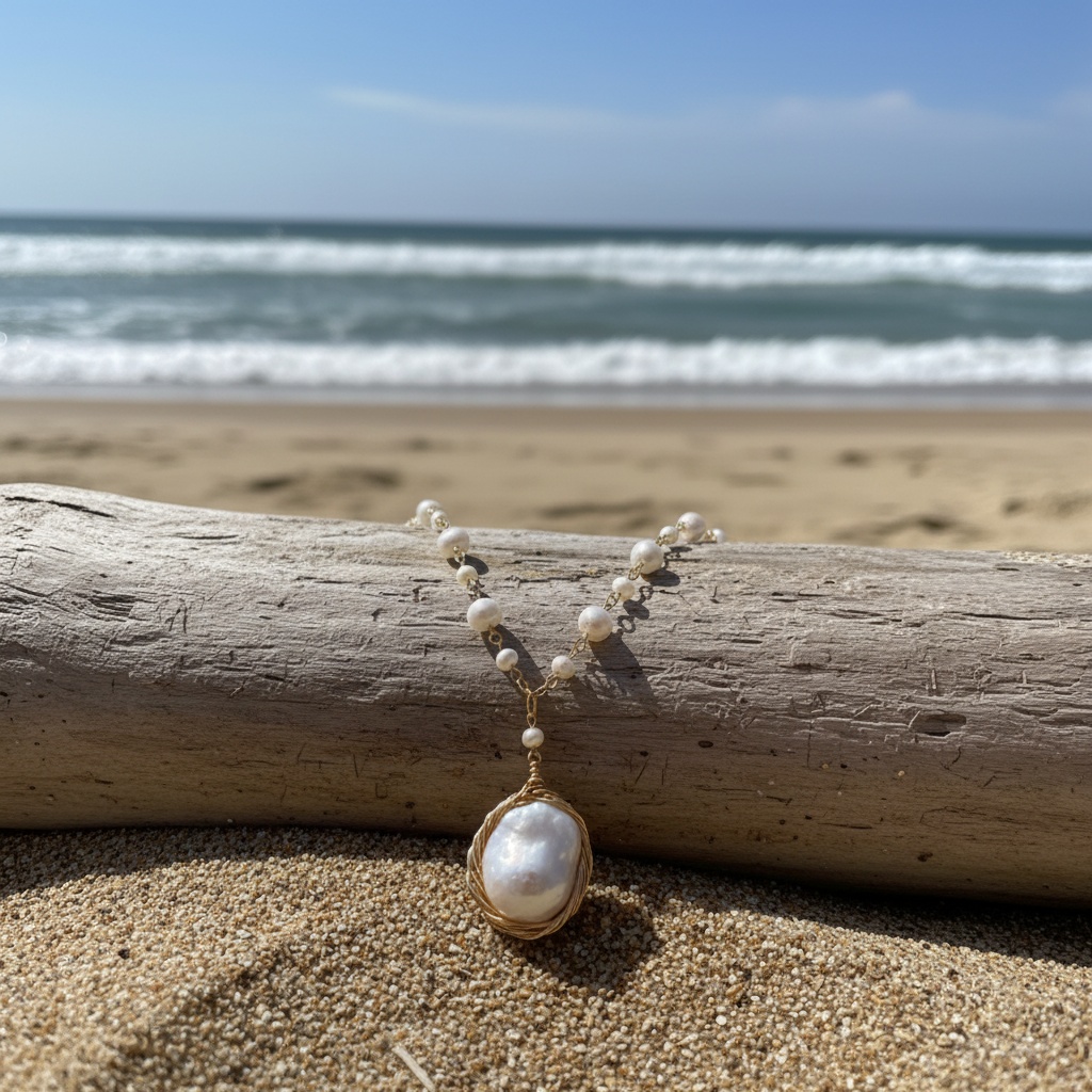 Women's Baroque Necklace for Sweater Chains
