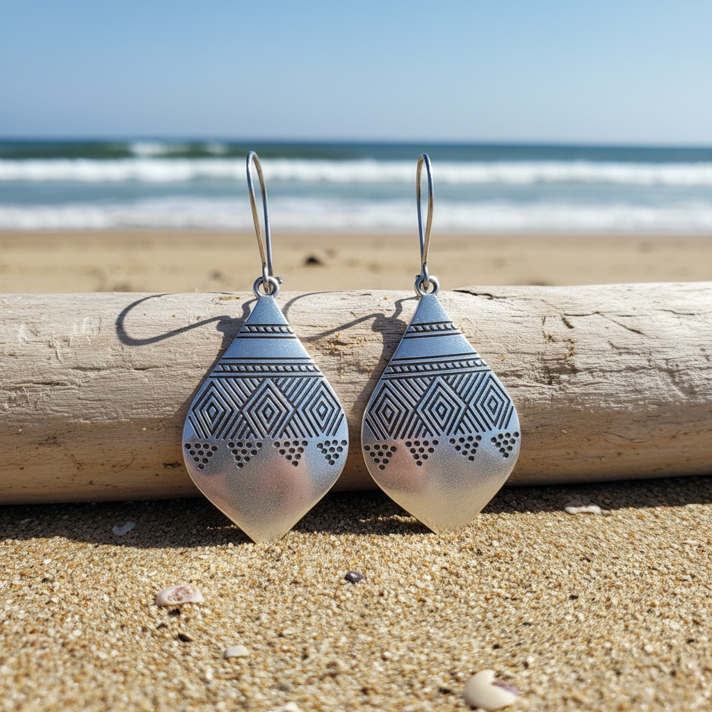 Vintage Bohemian Style Ethnic Drop Earrings — Gift for Her