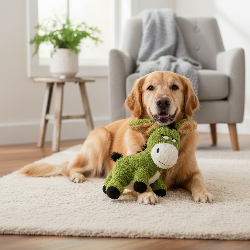 for pet dogs vocal biting companion plush interactive toy Product details 5