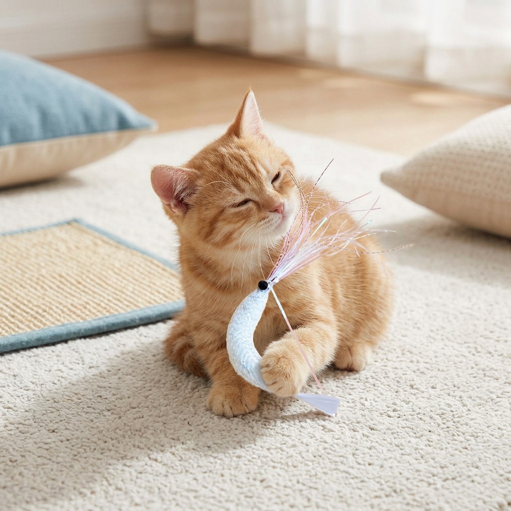 Cat Teaser Toy Feather Bell Interactive Kitten Toy
