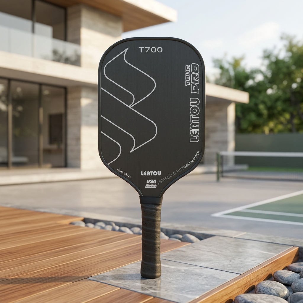 LEATOU Pickleball Paddle, Made of 16MM Carbon Fiber Matte... product image 7