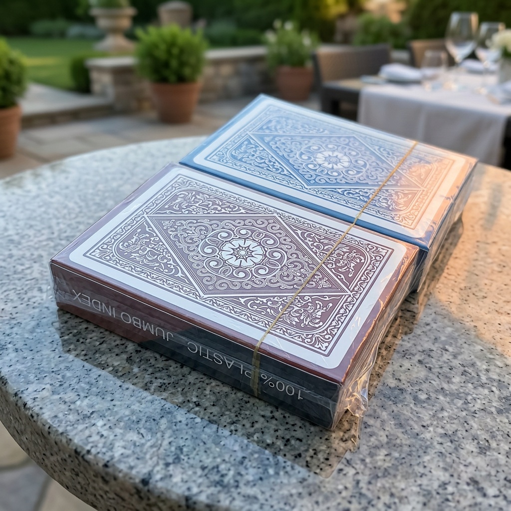 Durable PVC Playing Cards for Family Fun