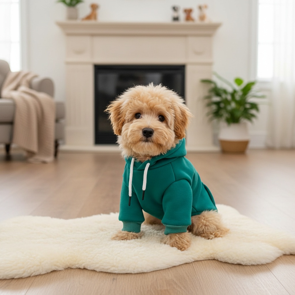 cozy small dog hoodie sweatshirt soft warm and comfortable with convenient back   for   and   Product details 6
