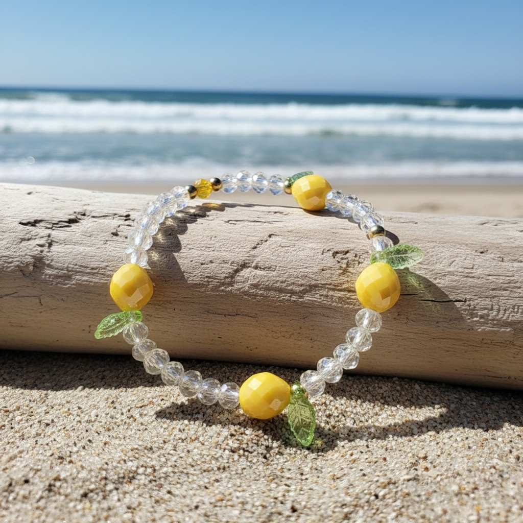 Creative Fruit Pattern Beads Women Fashion Bracelet for Summer