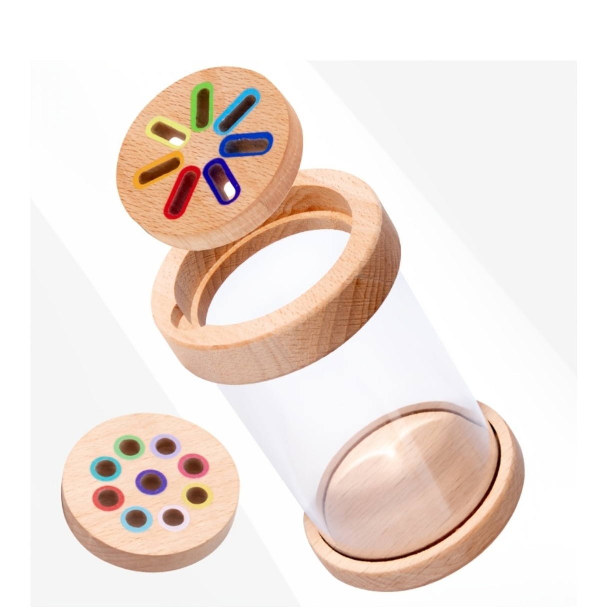 Children's Wooden Color Recognition Shape Sorting Toy