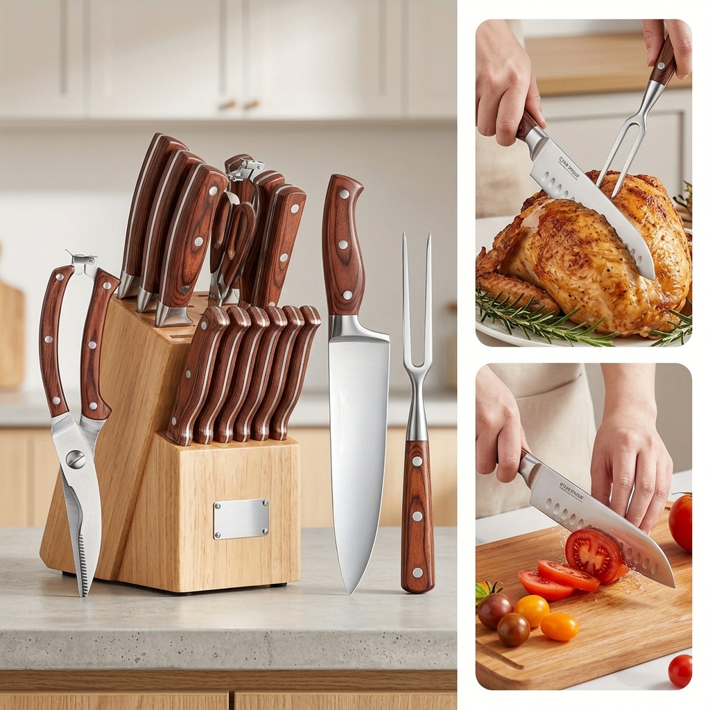 Conjunto de Cozinha 16 Peças, Acessórios de Cozinha 8