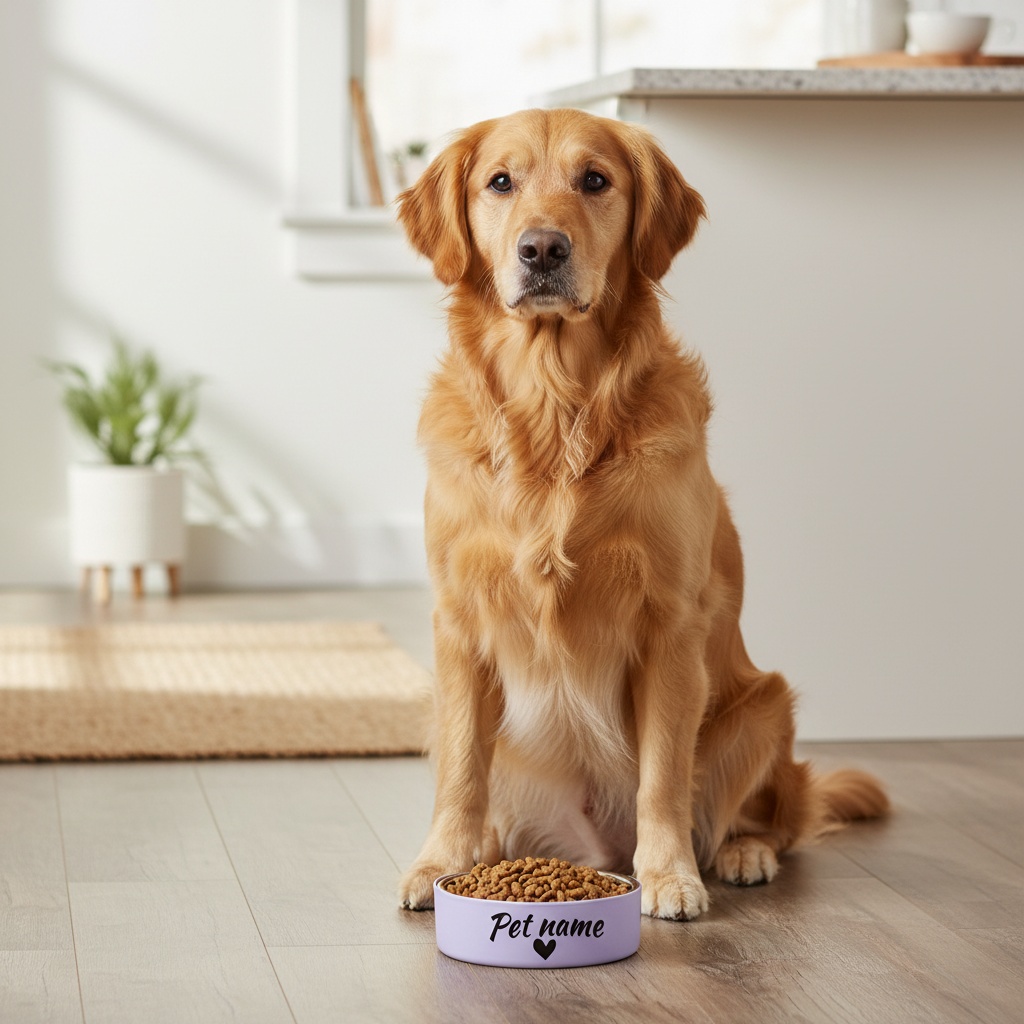 Customized Pet Bowl with Anti-Slip Properties