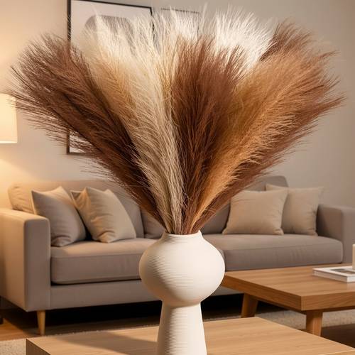 imagen del artículo paquete de 20 cañas de flores artificiales, de para el cabello, 42 cm, y