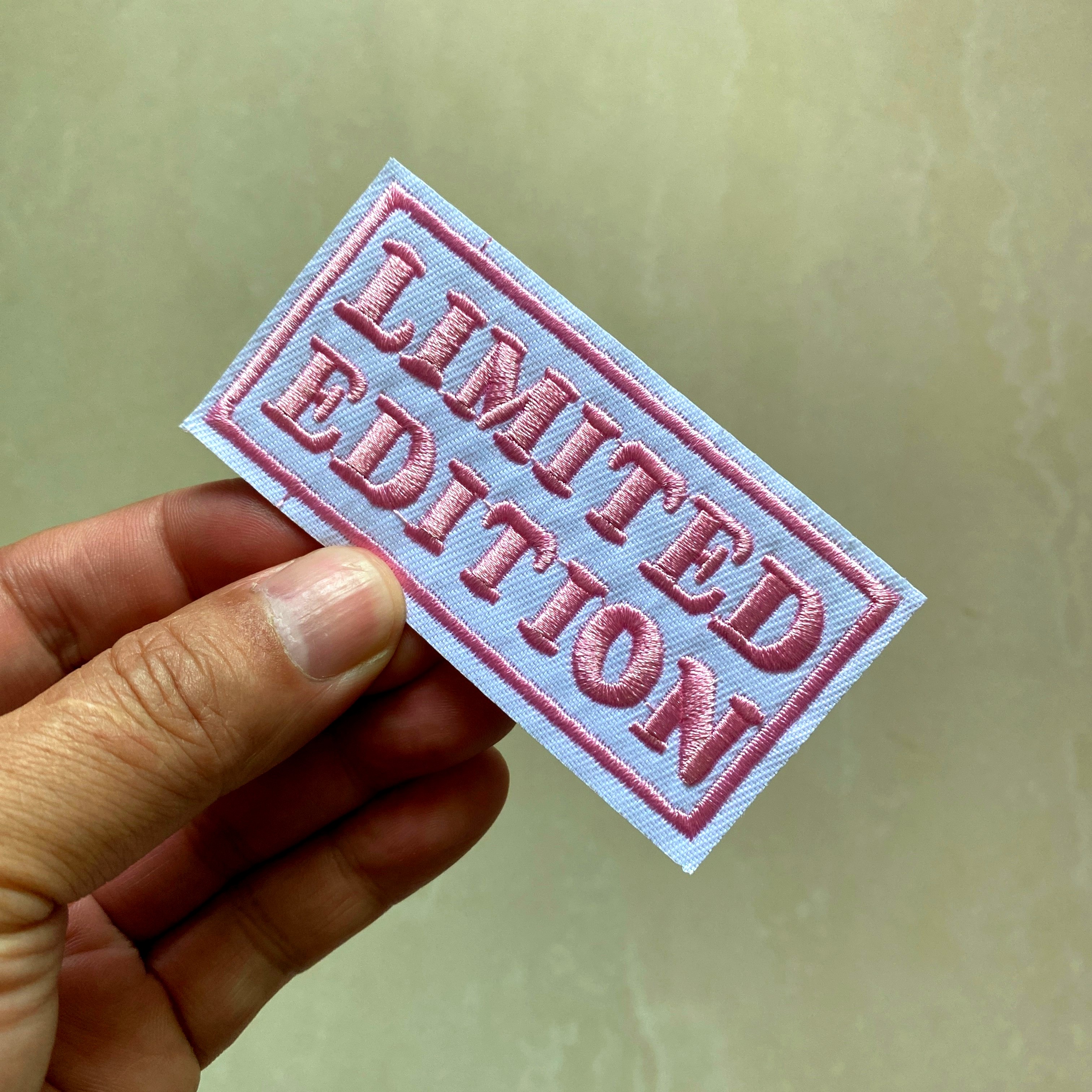 patch brodé rose limité 1pc applique à - Temu France