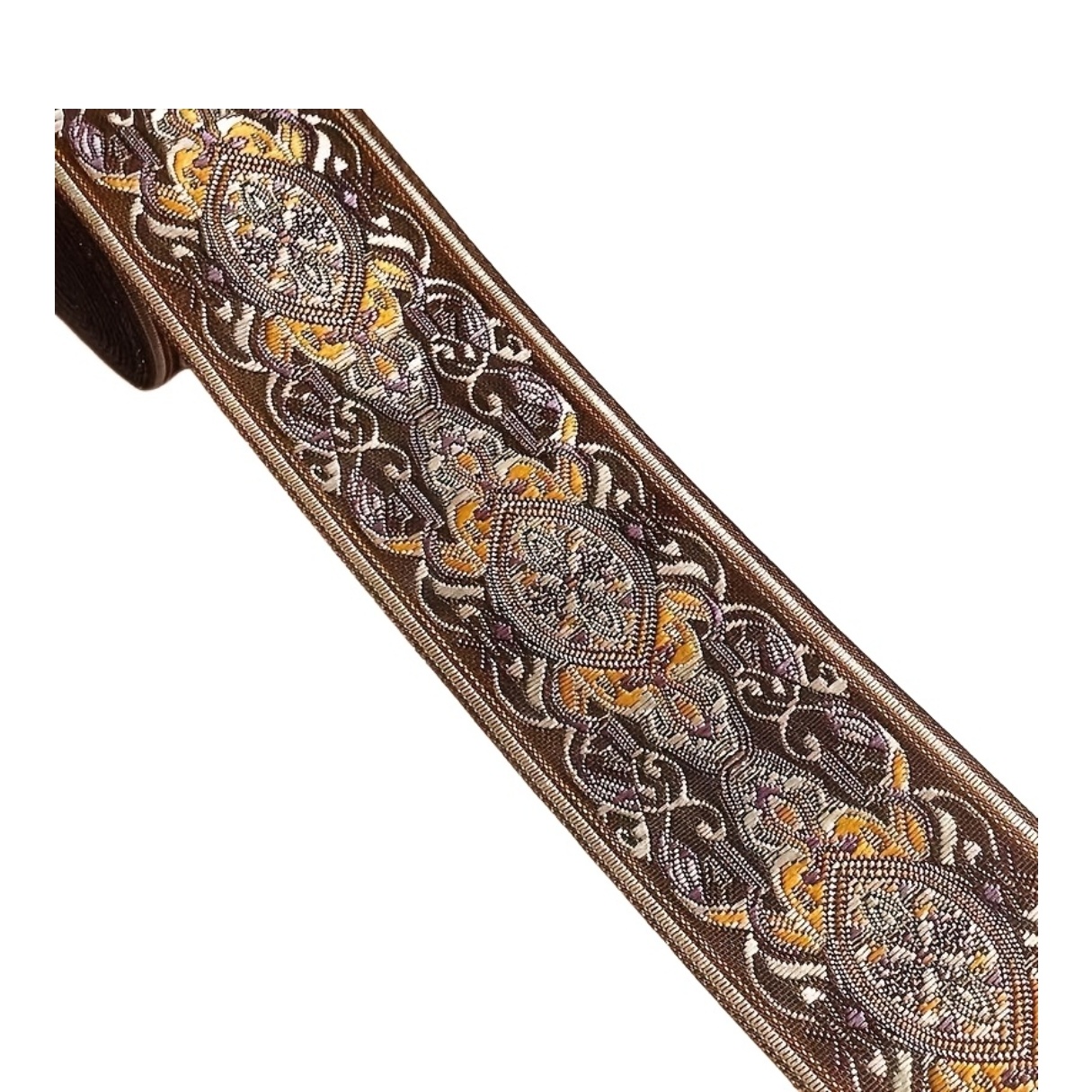 Vintage Embroidered Jacquard Lace Ribbon for Crafts