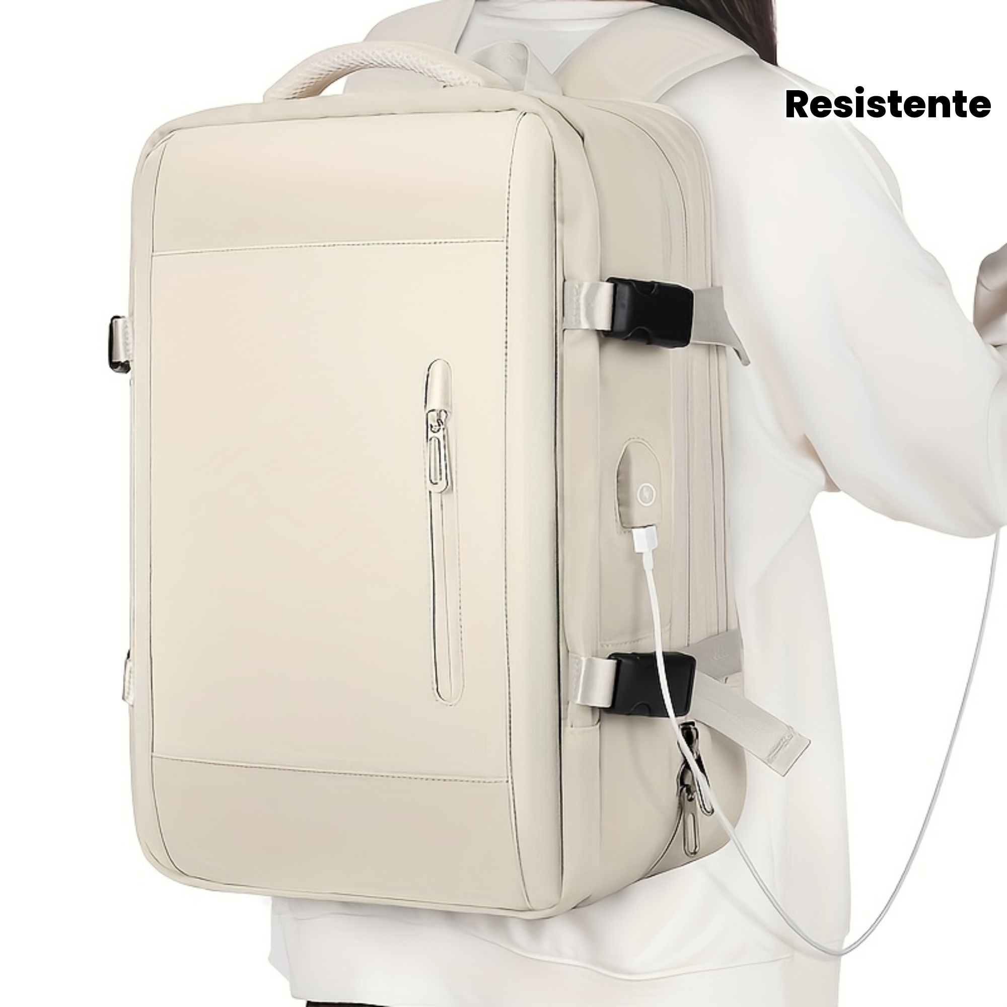 Mochila de Viagem Grande Capacidade Feminina Impermeável