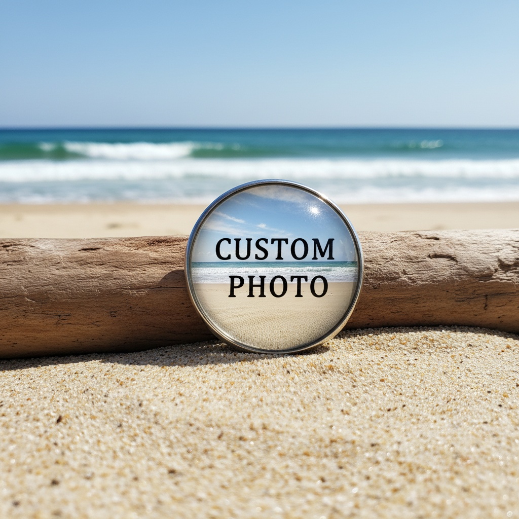 30pcs 2D Flat Metal Badge Customization