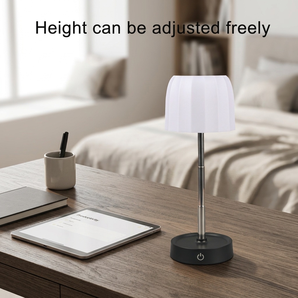 Portable LED Dimmable Touch-Controlled Desk Lamp