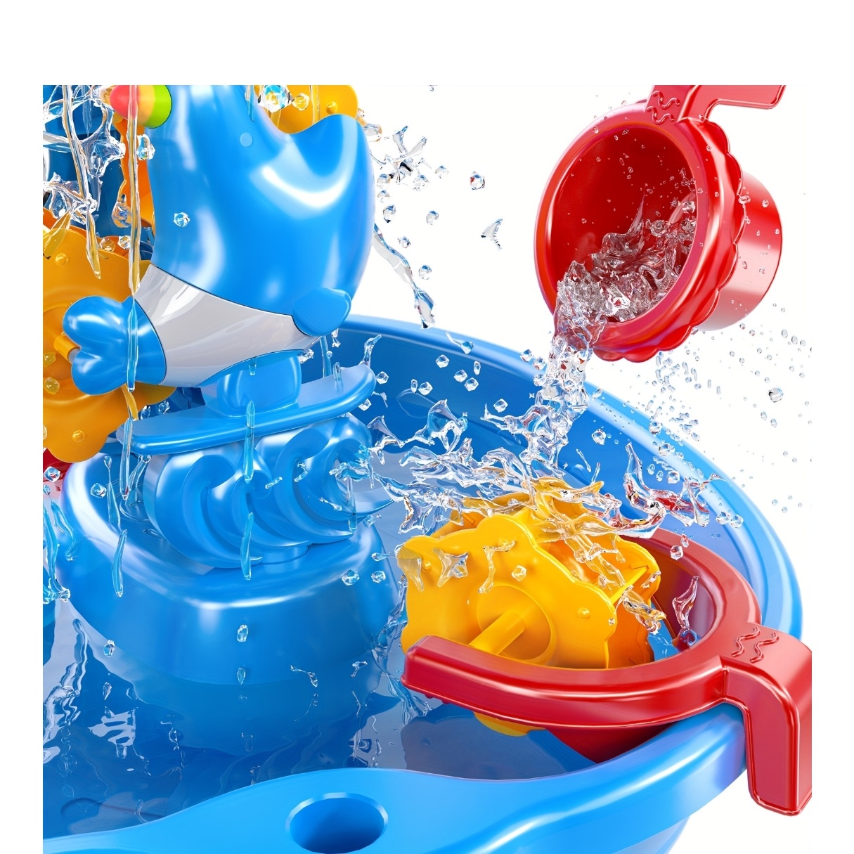 BABY HOME Kids Sand Water Table for Toddlers, 3-Tier Sand And... product image 8