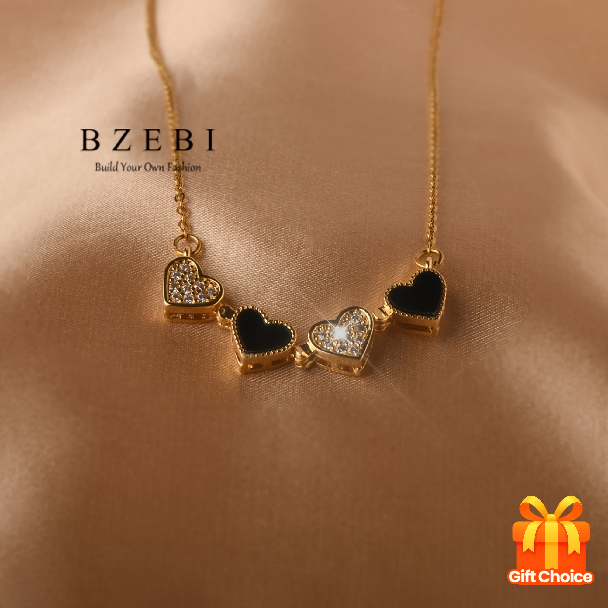 synthetic synthetic zirconia dual purpose necklace fashion - Temu