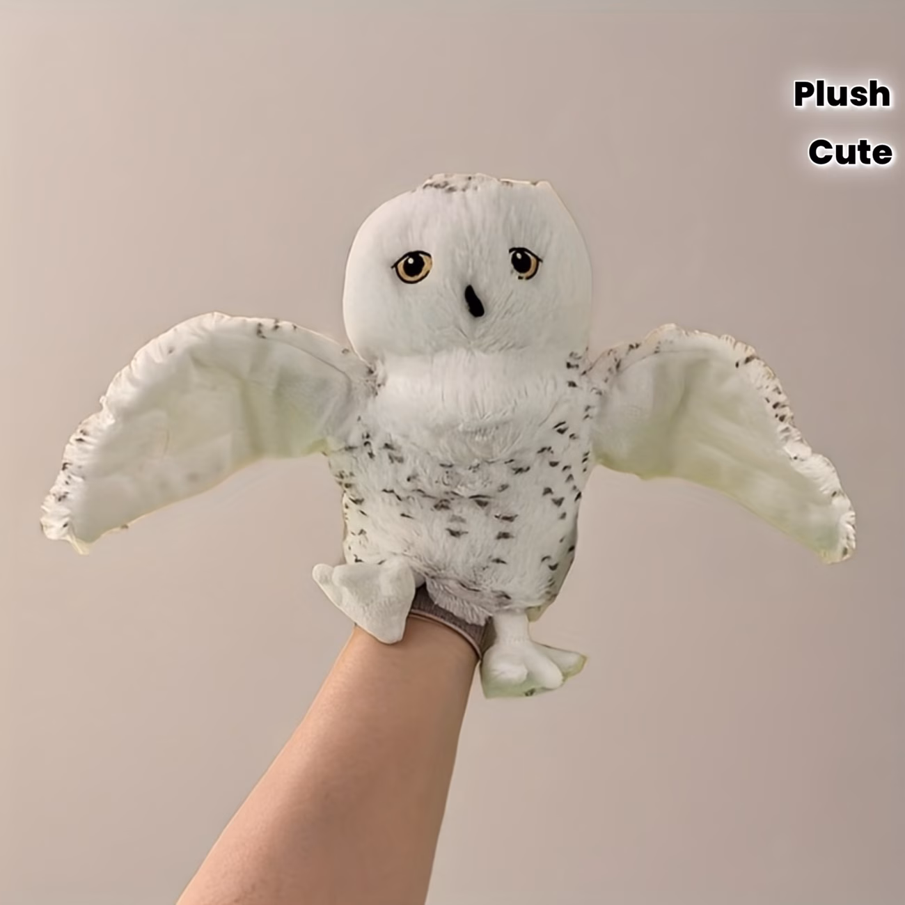 20cm 7 8inch plush owl toys that used as hand puppets cute dolls for educational purposes and perfect gifts for children Product details 1