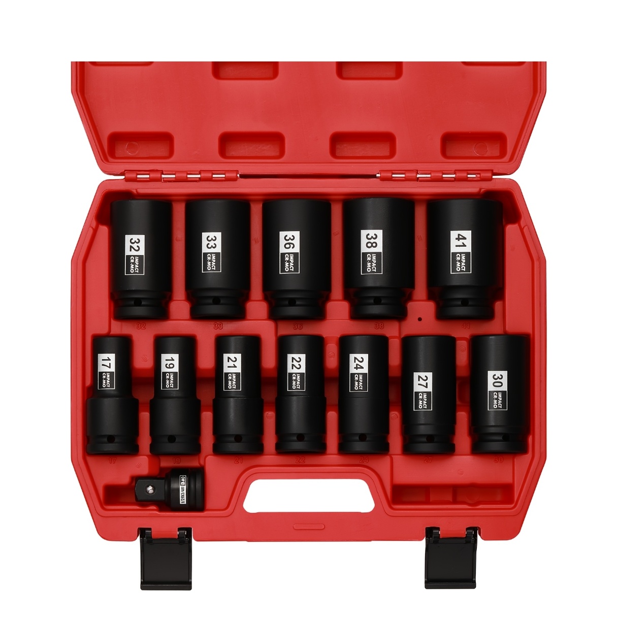 13pcs Heavy-Duty 3/4" Drive Deep Impact Socket Set