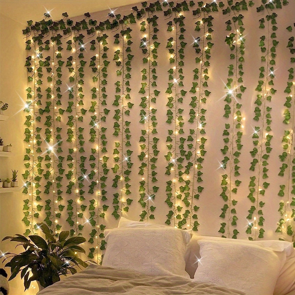 12pcs artificial ivy vine string lights 86 lights - Temu