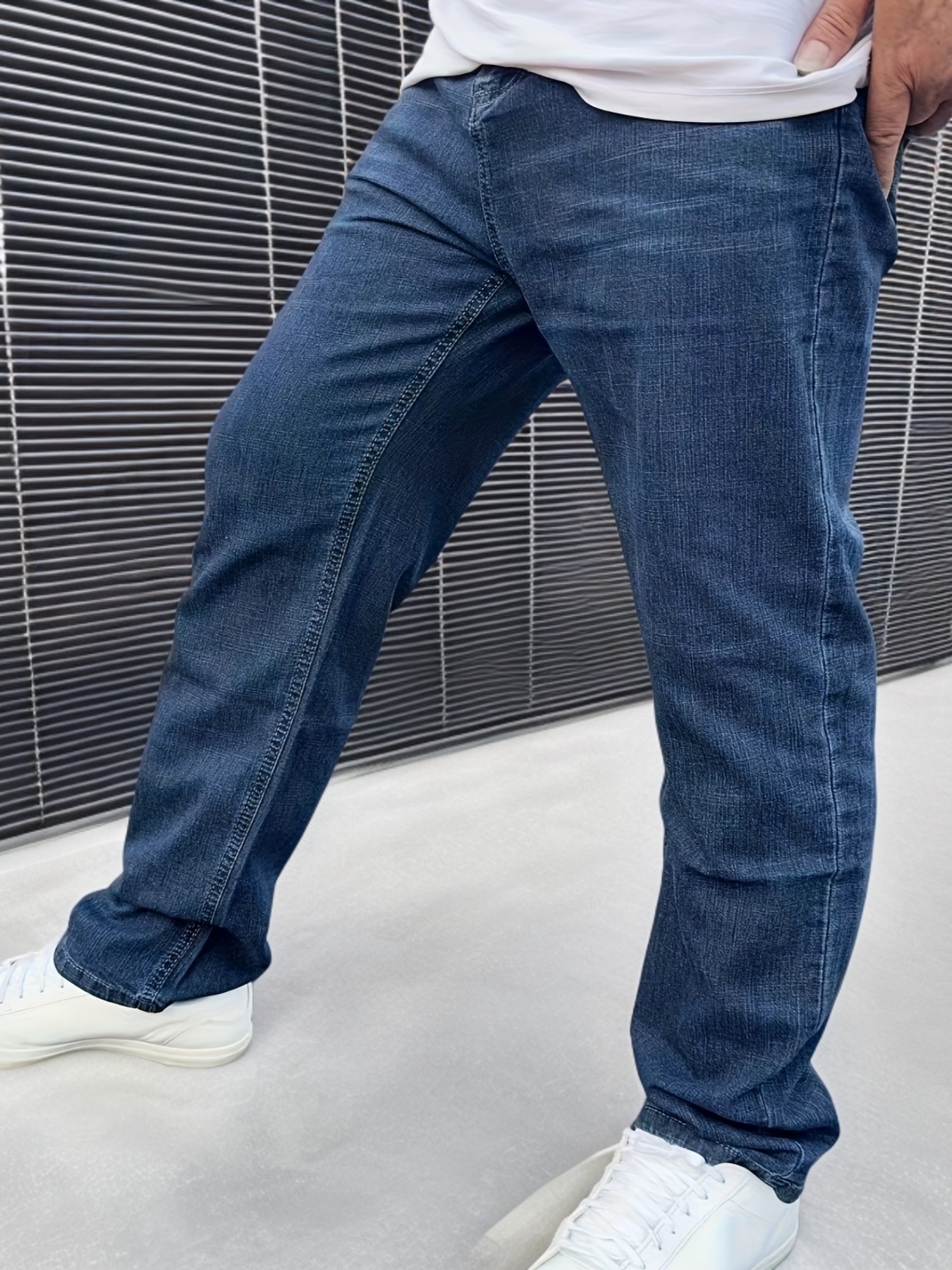 Men'S Casual Date And Work Business Stretch Slim-Fit Jeans