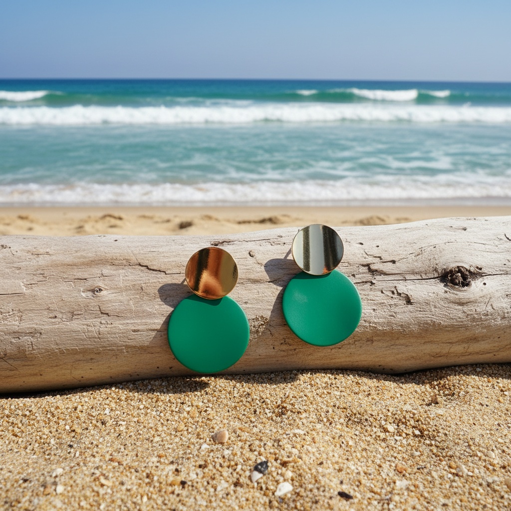 Versatile Geometric Round Earrings for Daily Wear
