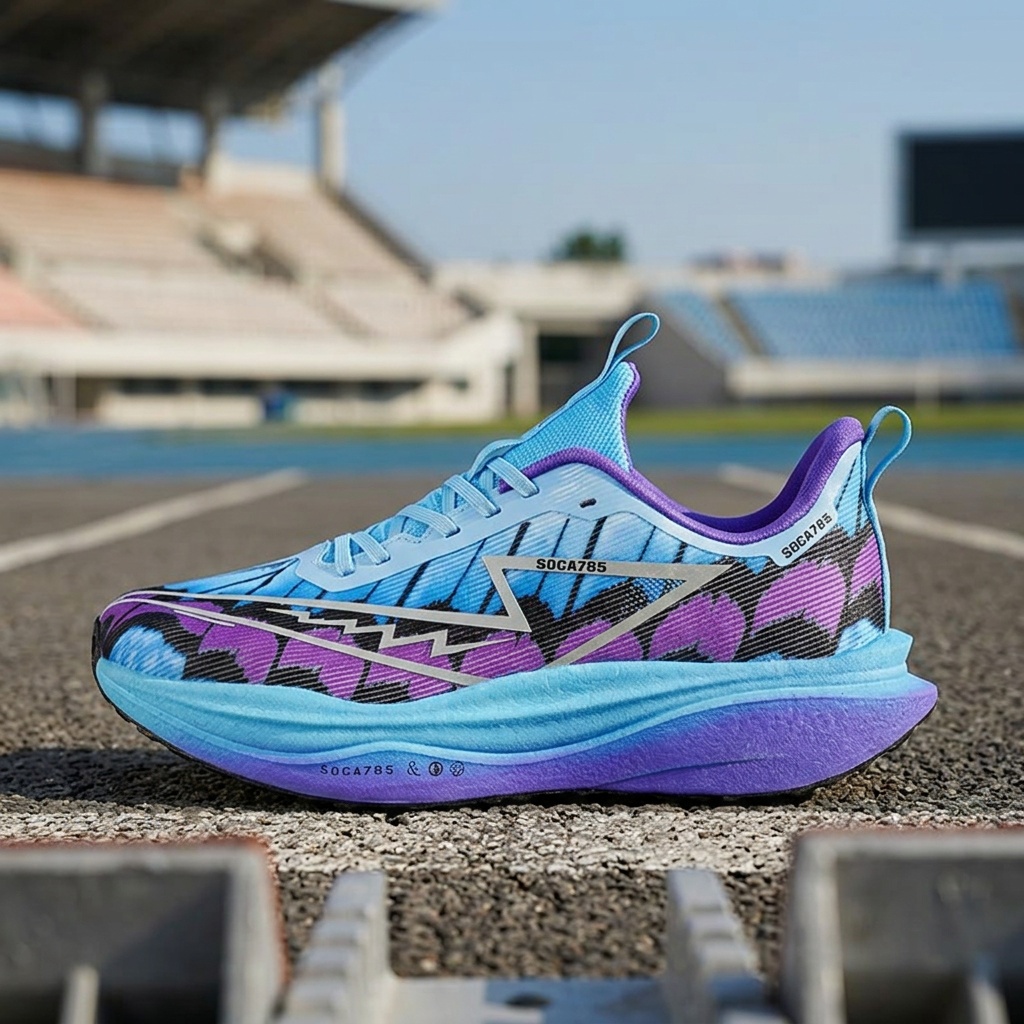 Unisex Lightweight Breathable Running Shoes, Carbon Plate Technology