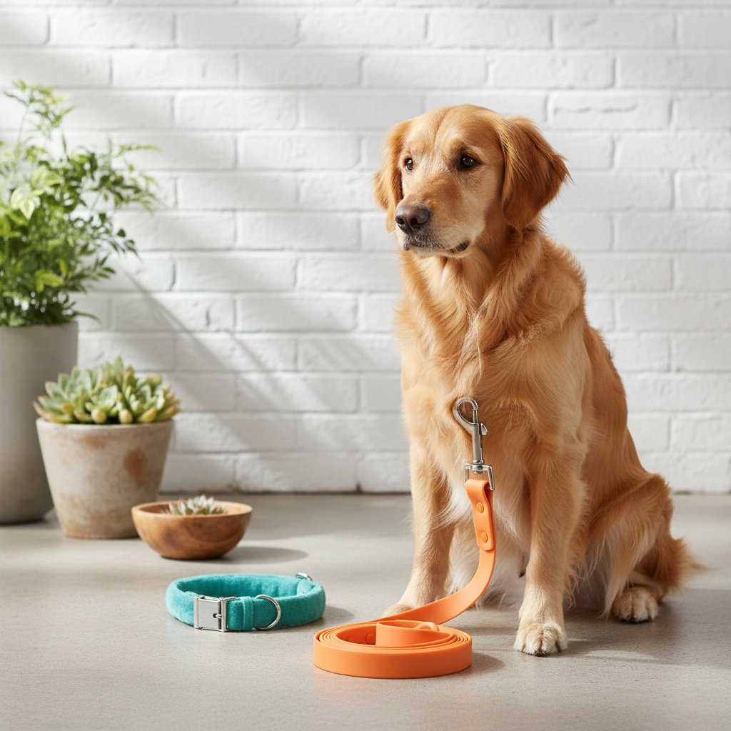 Odor-Resistant PVC Traction Rope for Dog Training