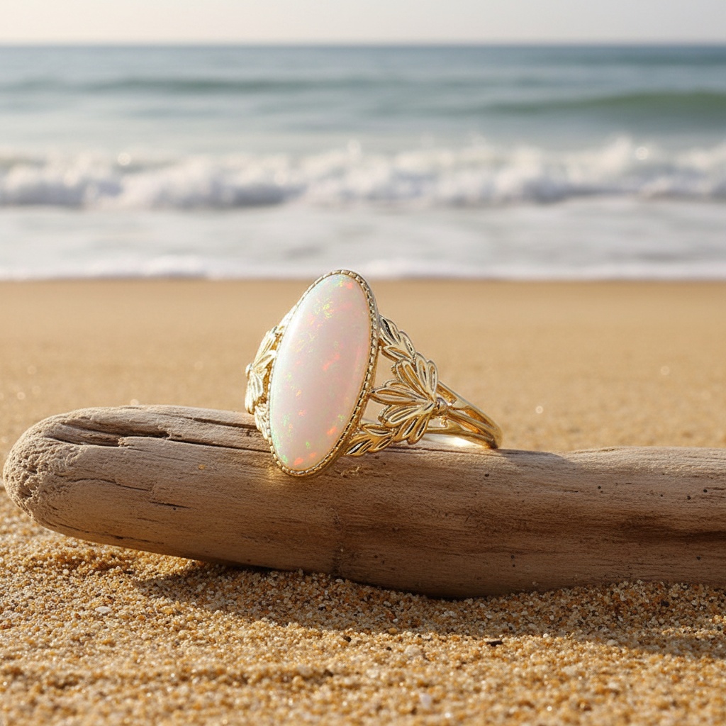 Women's Flower Carved Hollow Ring — Fashionable Design