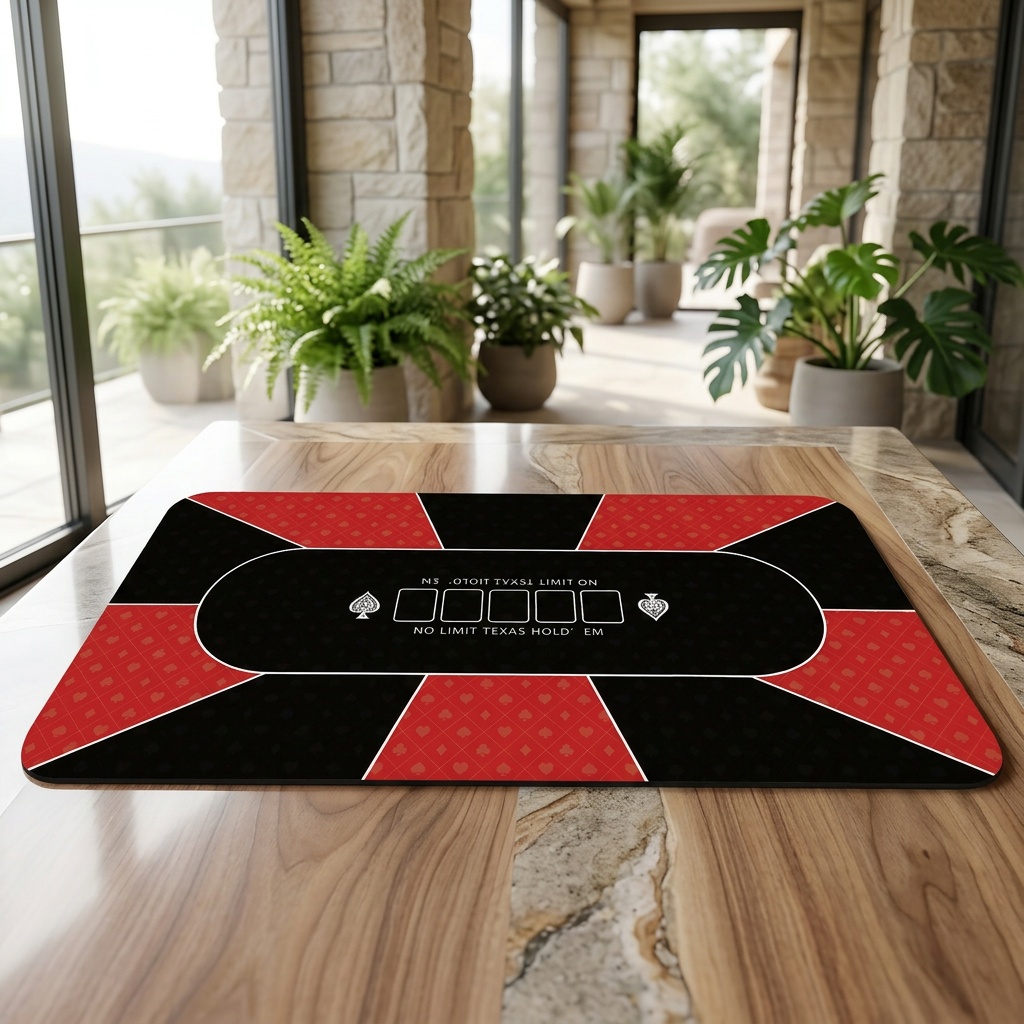 Blackjack Table Mat for Game Nights
