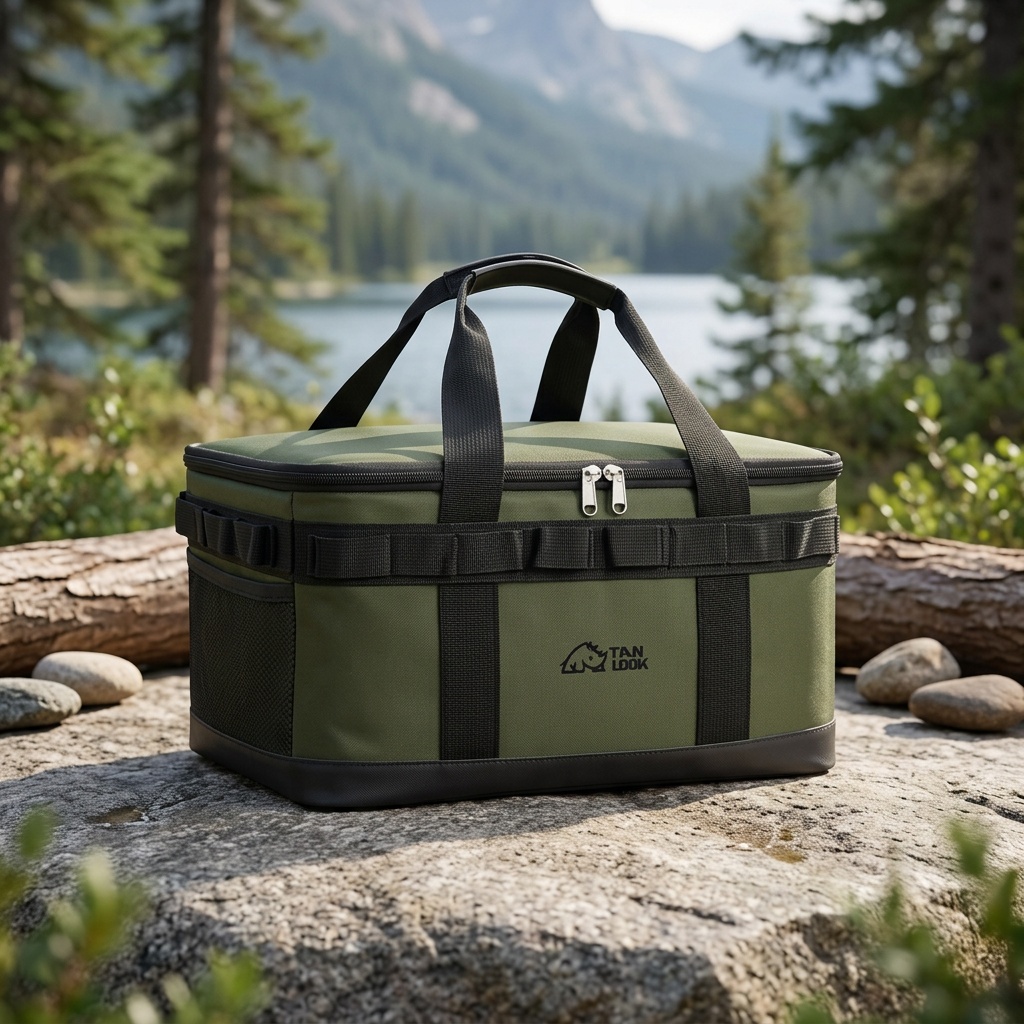 Outdoor Tactical Insulated Cooler Bag for Camping