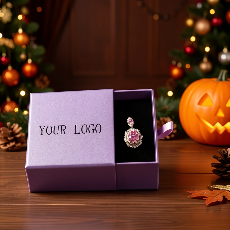 Custom Made Jewelry Box, Elegant Drawer Packaging