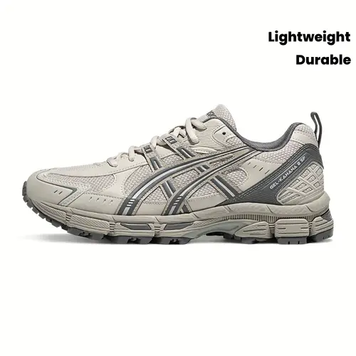Men - 8 SP Running Shoes - Breathable Low-Top Sneakers with Durable Rubber Sole, Lightweight Cushioned EVA Insole & Mesh Upper for Gym, Training, Casual Wear - Gray 1011B998-021, Gym Shoes, Sporty Design, Cushioned Support
