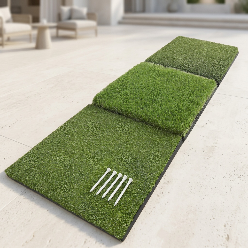 Golf Mat and Chipping Net for Backyard