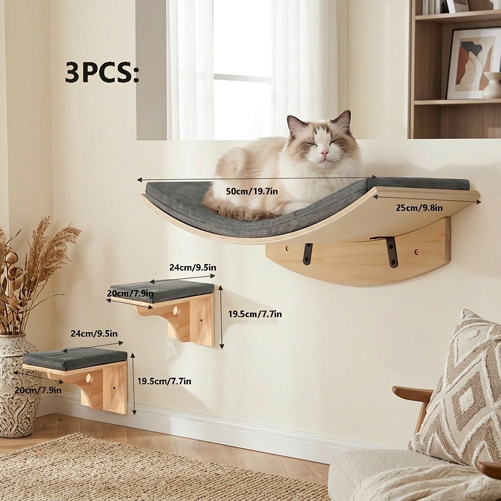 cat stairs and steps 2pcs 3pcs set with mat Product details 5