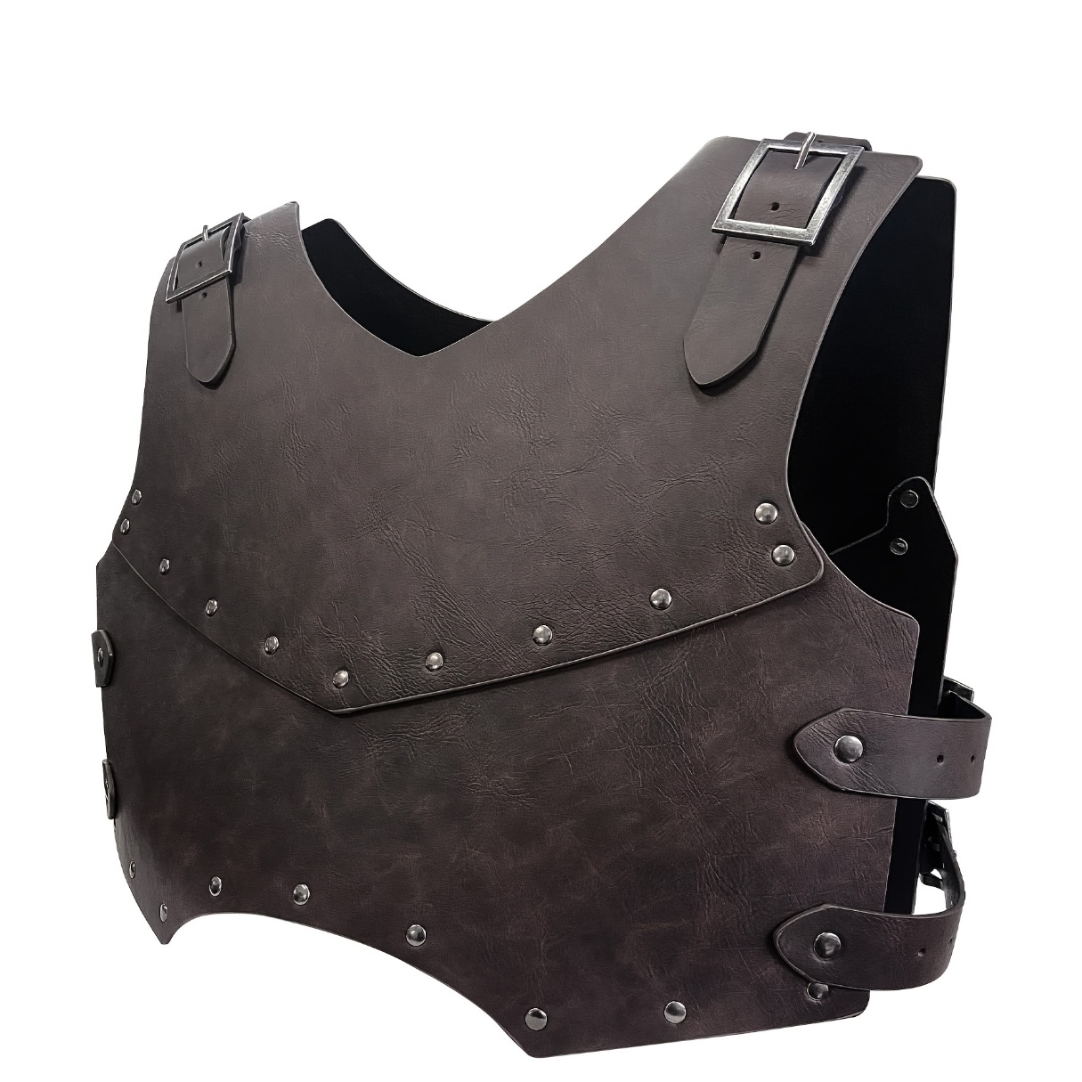Medieval Faux Leather Chest Armor Costume
