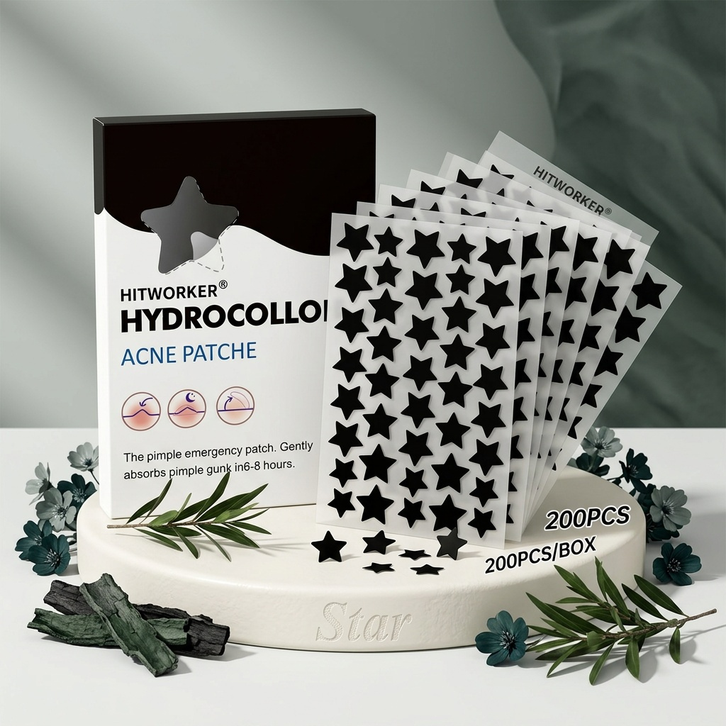 Star Shaped Hydrocolloid Patch, 200/400pcs Box