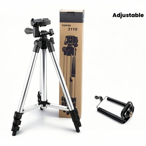 portable heavy duty adjustable camera tripod 13 39 inches to 43 31 inches 5 lengths adjustable with pan tilt and storage bag retractable 4 leg stable tripod suitable for dslr cameras video cameras smartphones vlog