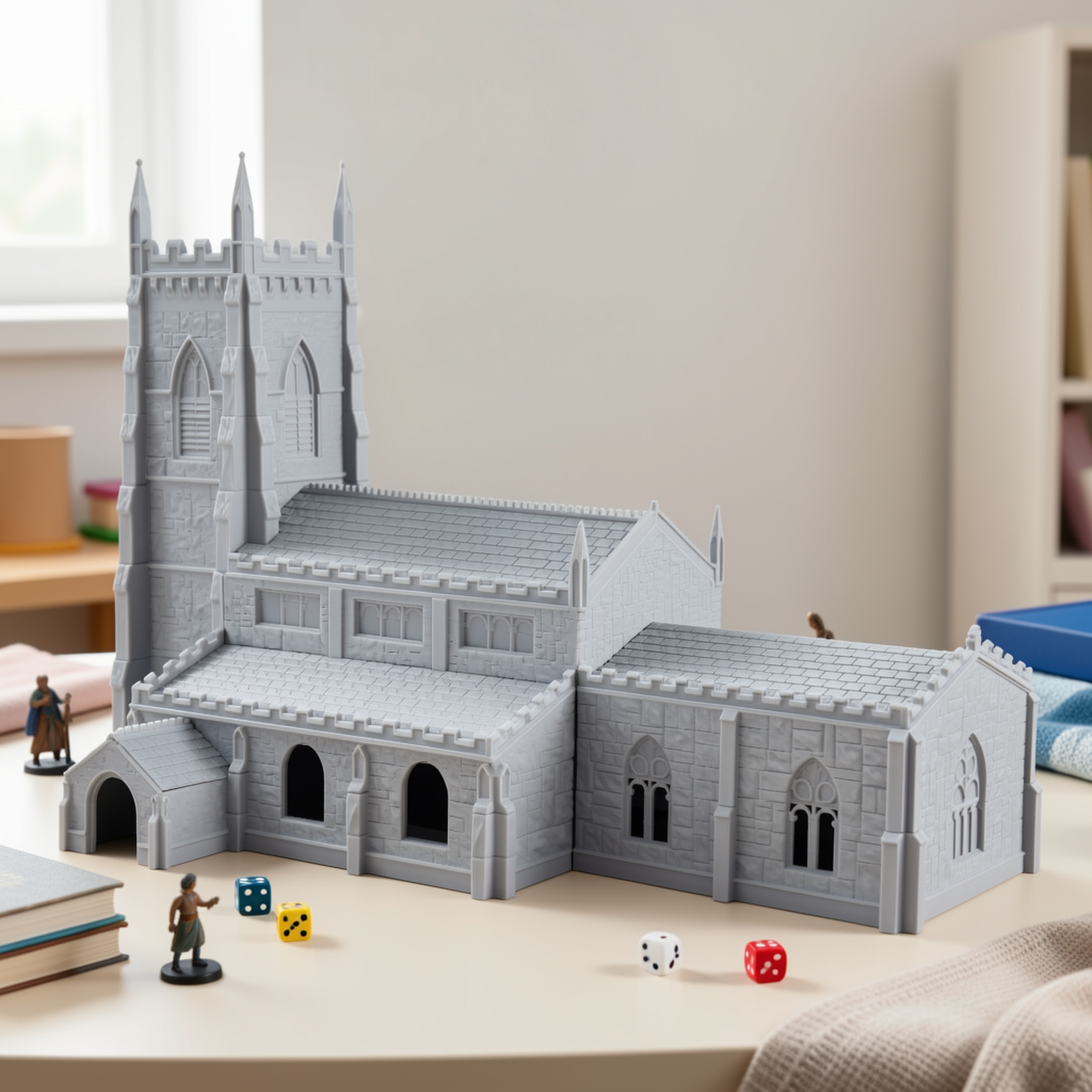 Gothic Cathedral Model Kit for Tabletop Games