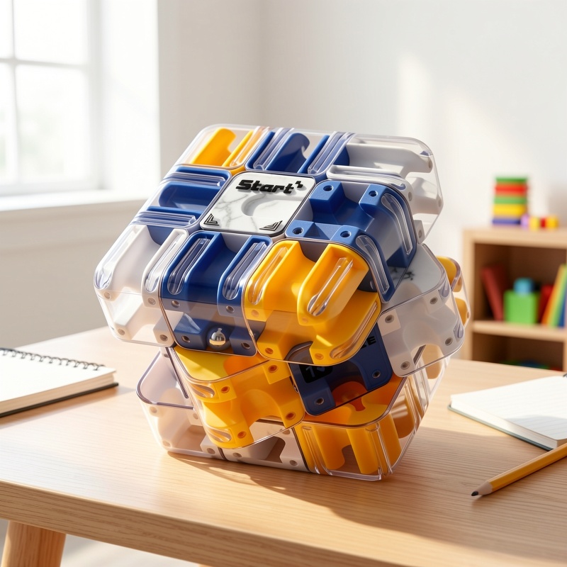 3D Marble Maze Cube Battle PK Cube Logical Thinking Toy