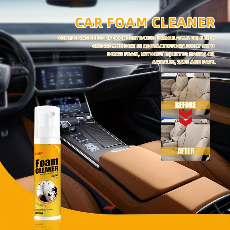 Car Multi purpose Foam Cleaner Anti aging Surfaces Cleaning - Temu