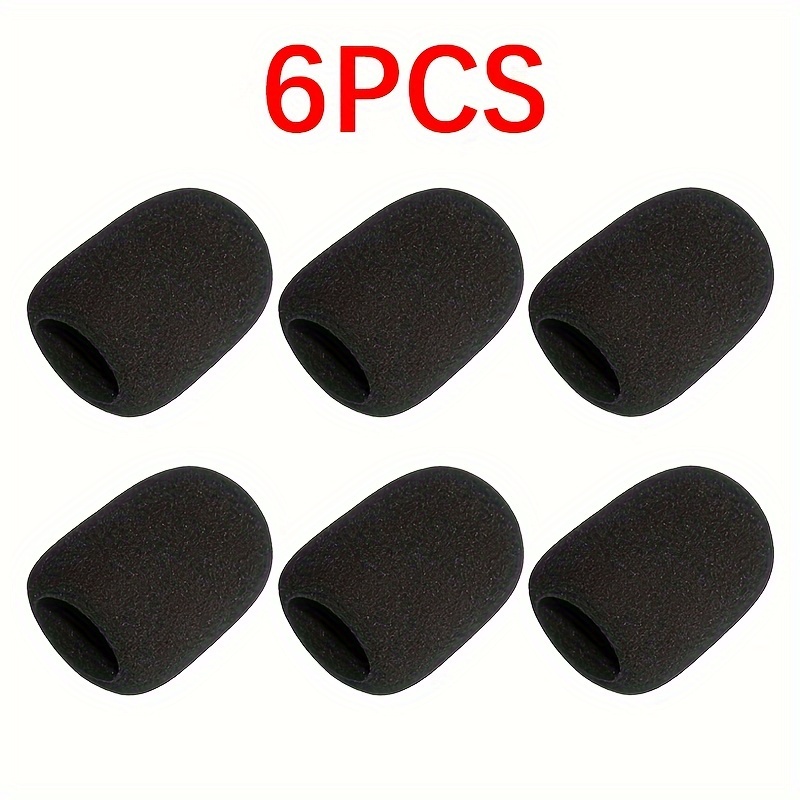 10 Piezas Esponja Microfono,Espuma Microfono,Mini Cubiertas de Micrófono de  Espuma,para Micrófonos Pequeños,Auriculares Lavalier,Mini Tamaño,8×22×30mm  (Negro) : : Instrumentos musicales