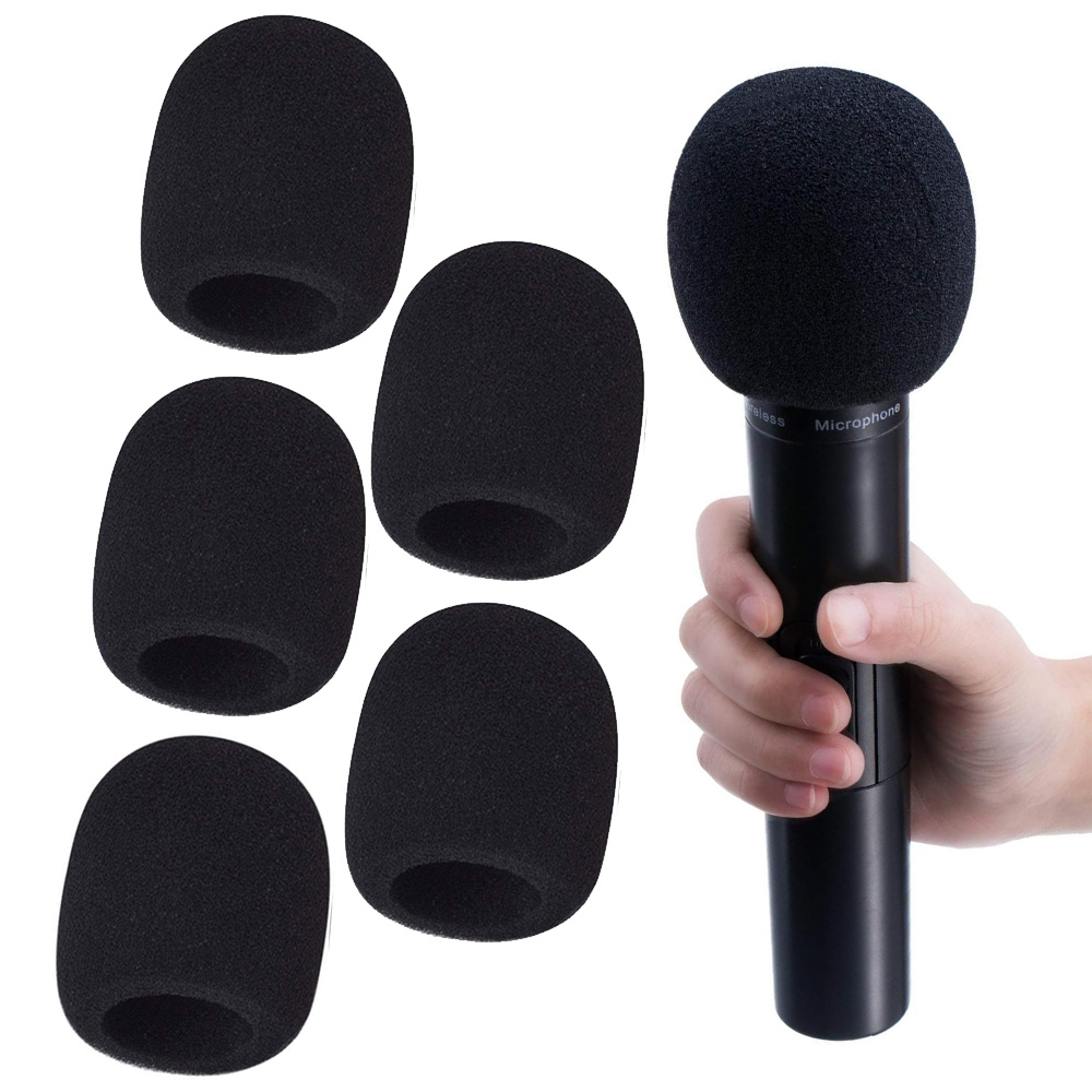 Anyasen Espuma Microfono 30 piezas Mini Micrófono Espuma