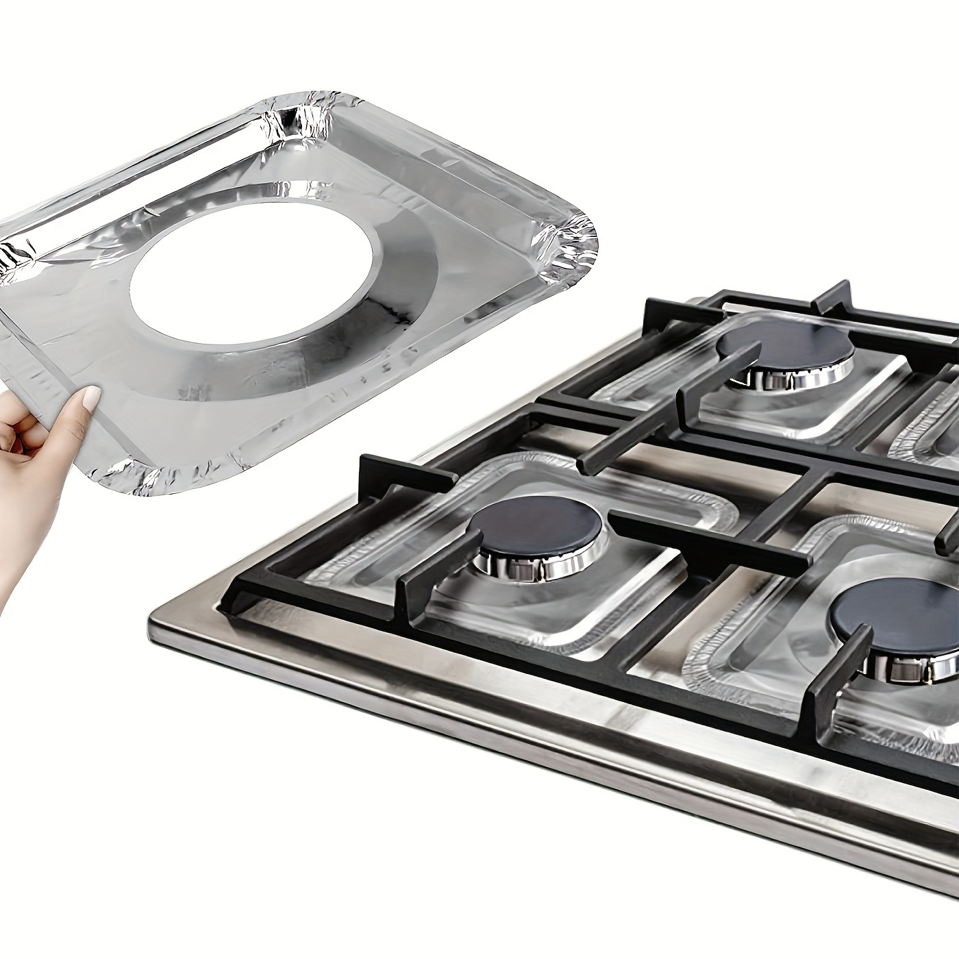 2 Pièces Protecteur De Cuisinière À Gaz Antiadhésif En Téflon Doublure De  Brûleur De Cuisinière Réutilisable, Résistant À La Chaleur, Résistant À  L'huile, Facile À Nettoyer, Coussin De Protection De Cuisinière À