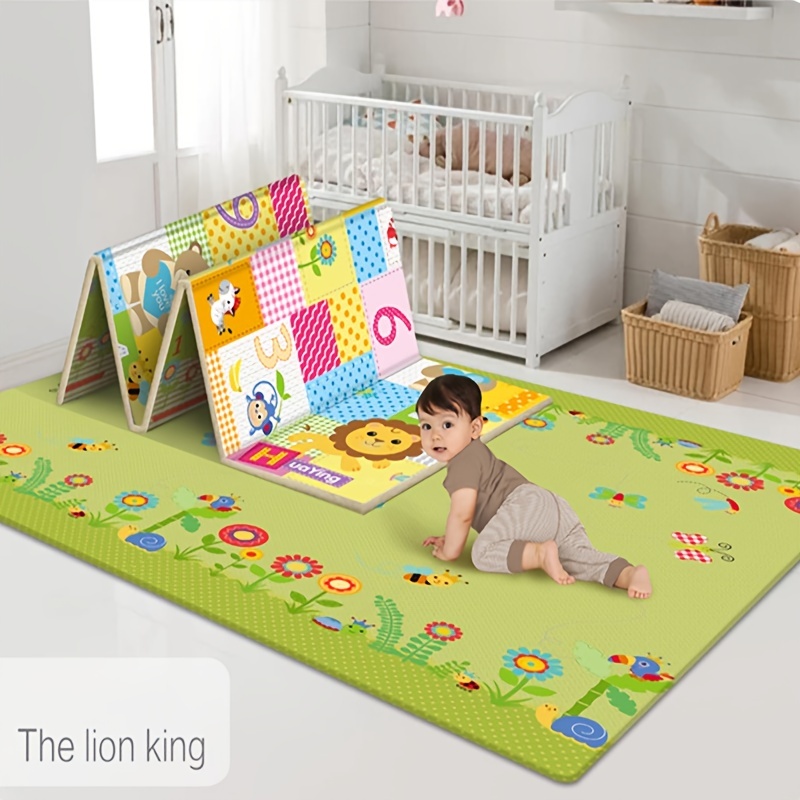Nordic Padded Play Mat - Tummy Time Mat - Soft Baby Play Mat
