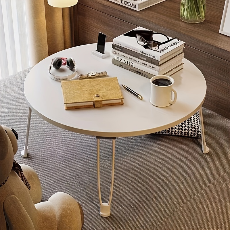  Mesa auxiliar portátil para sofá, mesa sobre la cama,  escritorio para laptop, inclinable, altura ajustable y con ruedas para sofá,  cama, balcón, jardín (color : B) : Hogar y Cocina